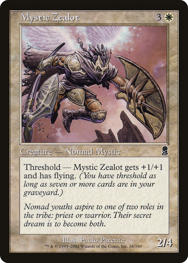 MTG - Mystic Zealot - Odyssey (ODY)