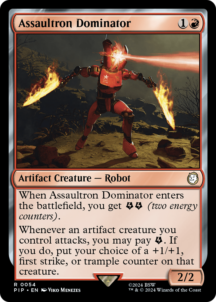 MTG - Assaultron Dominator - Fallout (PIP)