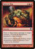 MTG - Turn to Slag - Scars of Mirrodin (SOM)