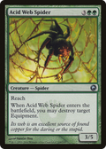 MTG - Acid Web Spider - Scars of Mirrodin (SOM)