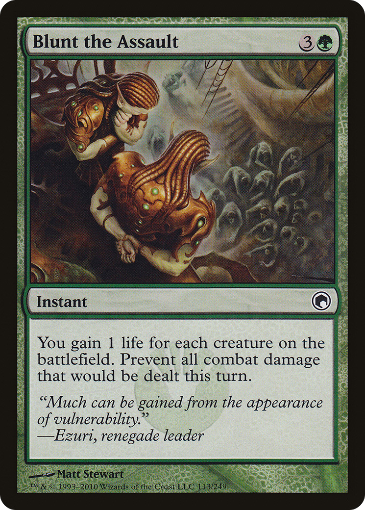 MTG - Blunt the Assault - Scars of Mirrodin (SOM)
