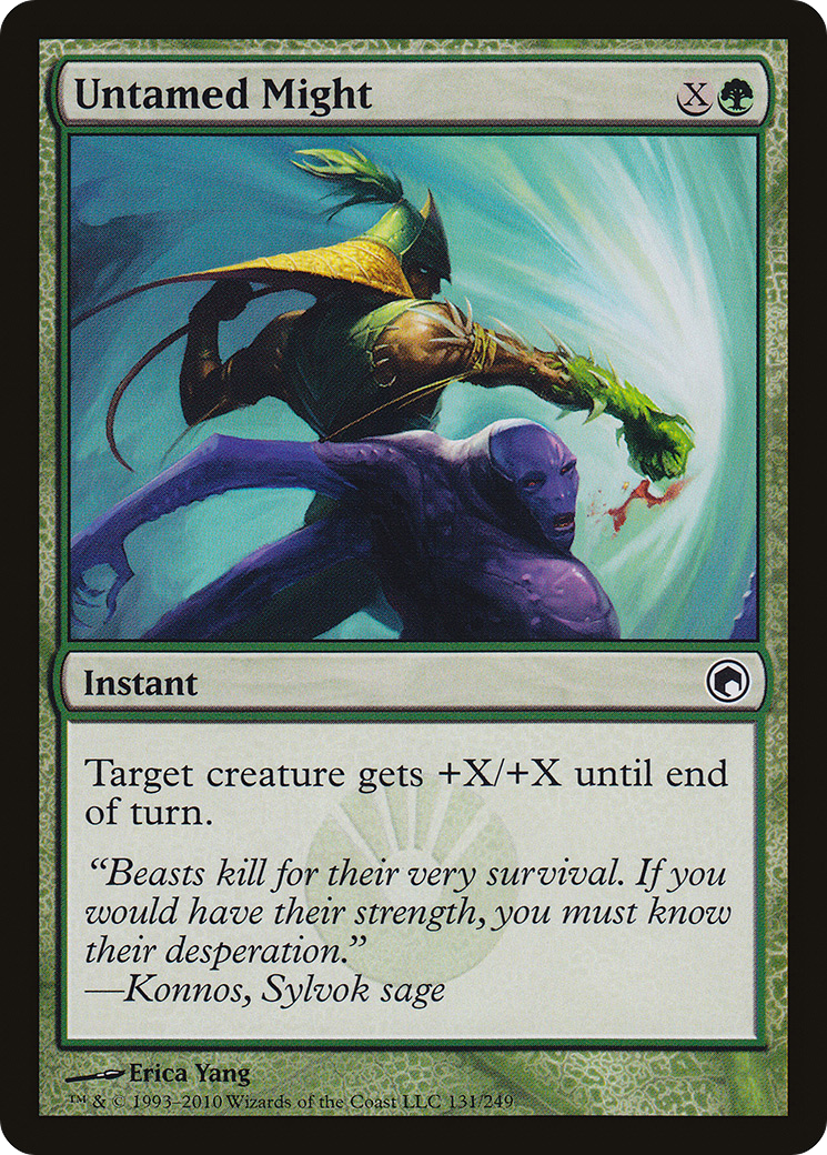MTG - Untamed Might - Scars of Mirrodin (SOM)