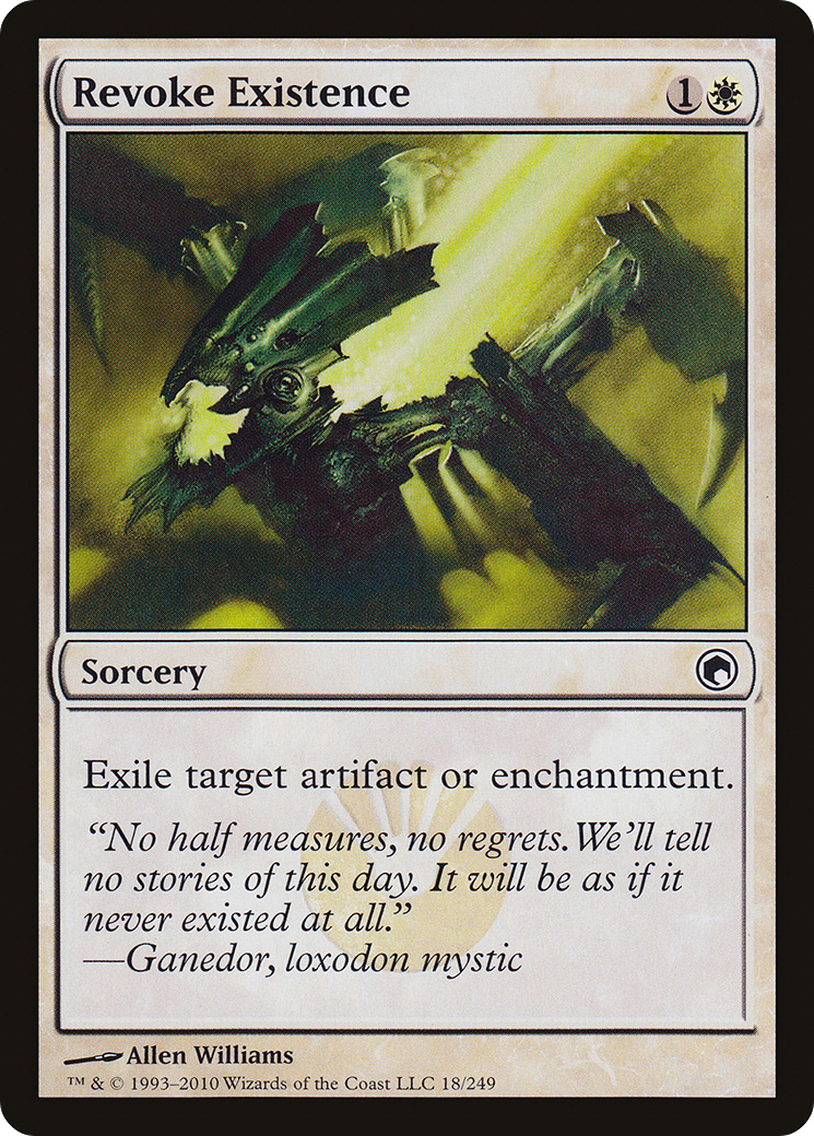 MTG - Revoke Existence - Scars of Mirrodin (SOM)