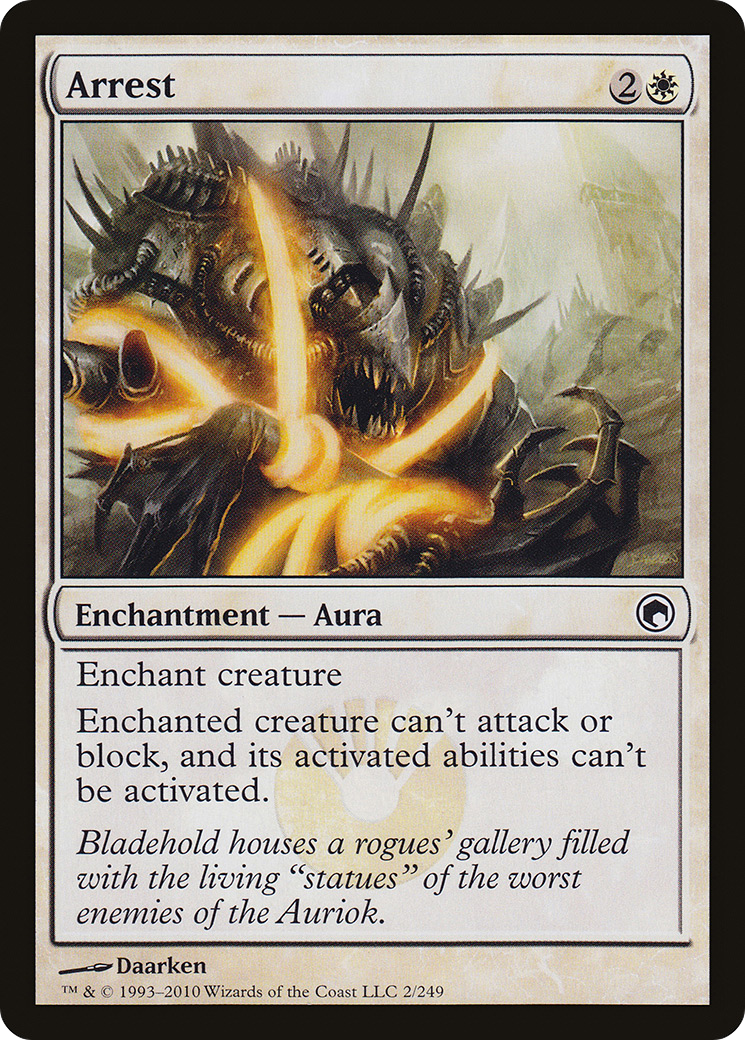 MTG - Arrest - Scars of Mirrodin (SOM)