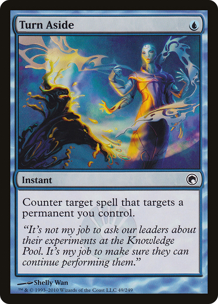 MTG - Turn Aside - Scars of Mirrodin (SOM)