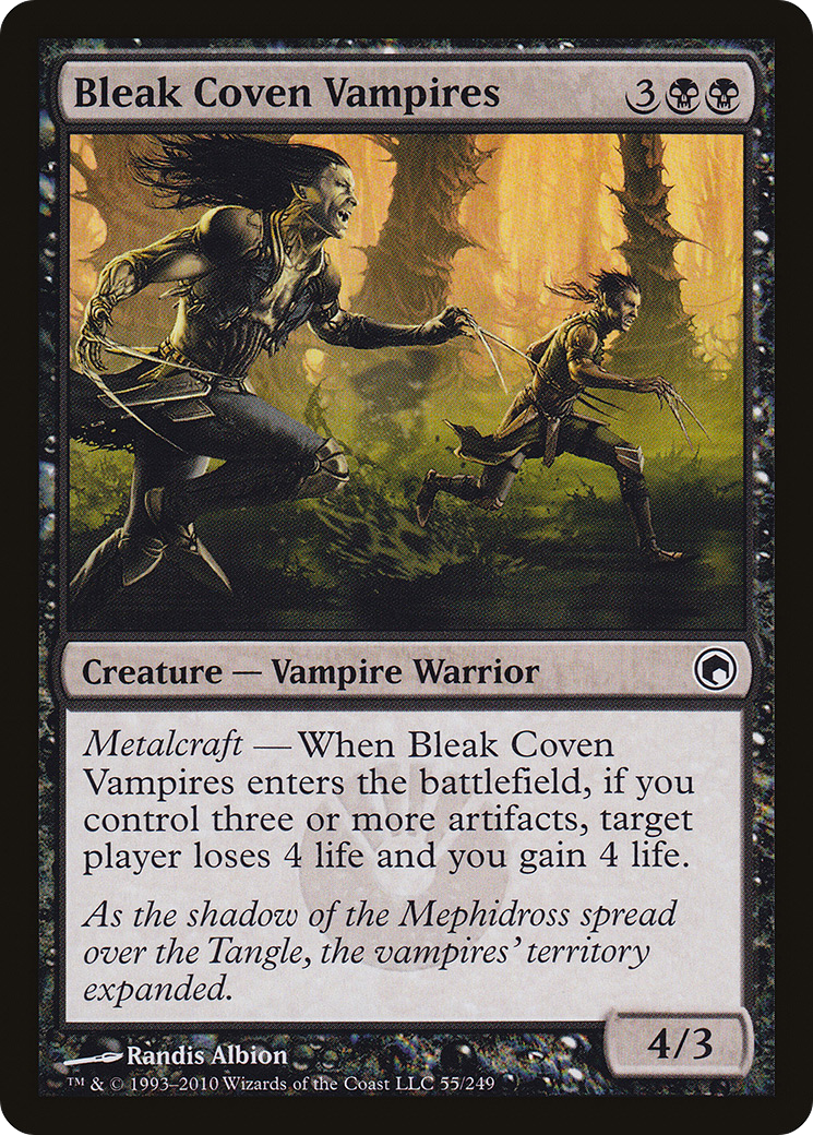 MTG - Bleak Coven Vampires - Scars of Mirrodin (SOM)