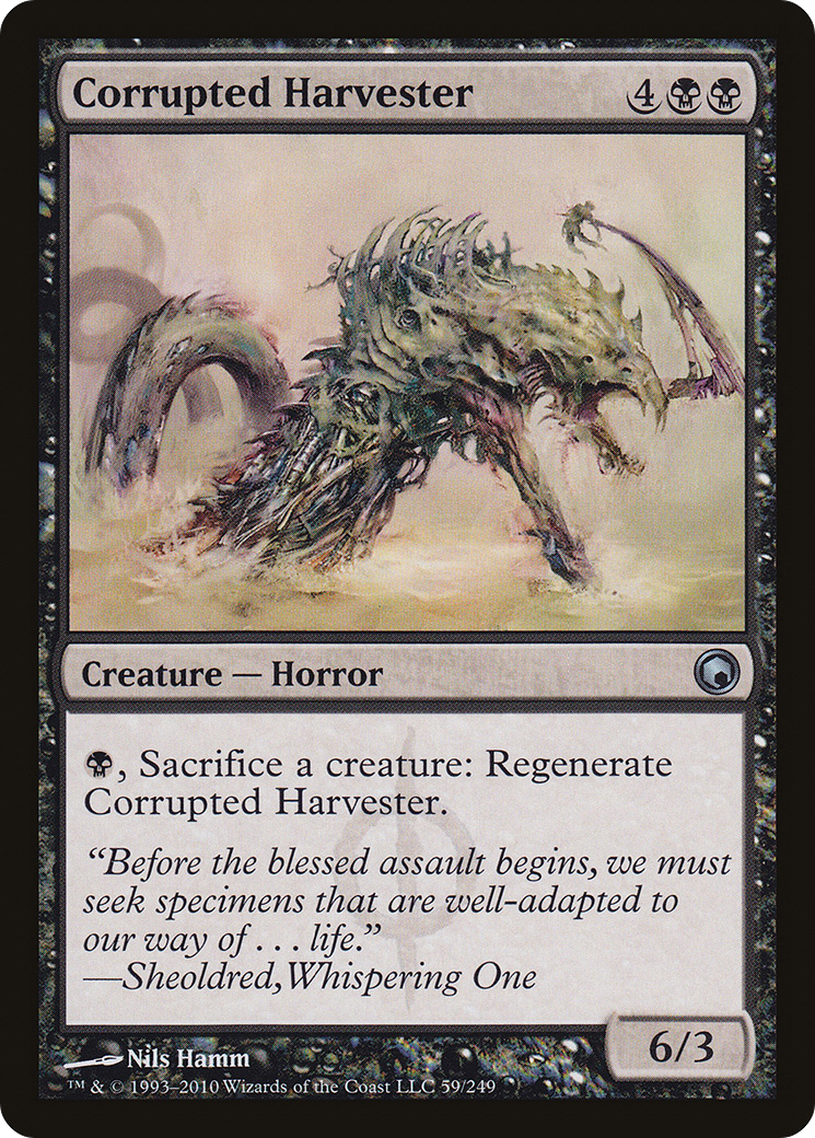 MTG - Corrupted Harvester - Scars of Mirrodin (SOM)