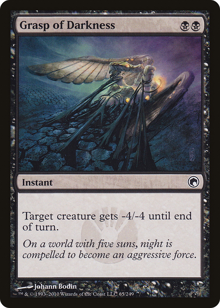 MTG - Grasp of Darkness - Scars of Mirrodin (SOM)