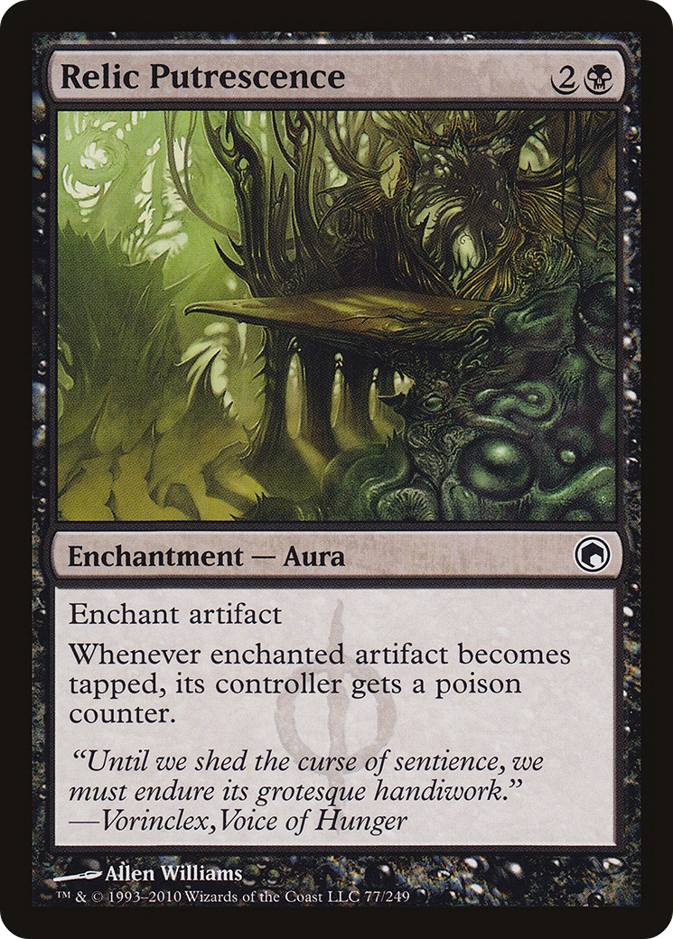 MTG - Relic Putrescence - Scars of Mirrodin (SOM)