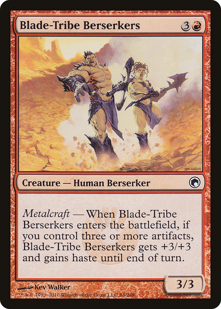 MTG - Blade-Tribe Berserkers - Scars of Mirrodin (SOM)