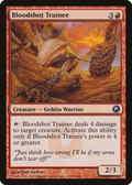 MTG - Bloodshot Trainee - Scars of Mirrodin (SOM)
