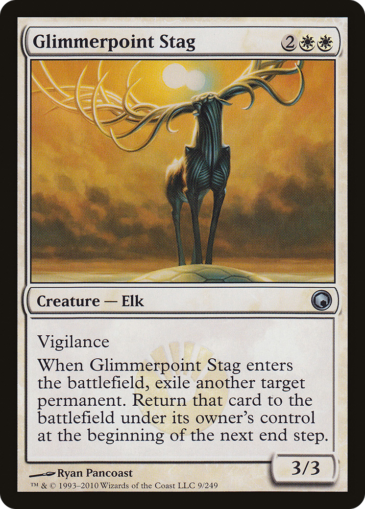 MTG - Glimmerpoint Stag - Scars of Mirrodin (SOM)