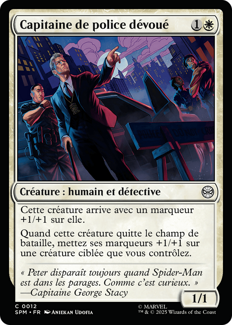 MTG - Selfless Police Captain - Marvel's Spider-Man (SPM)