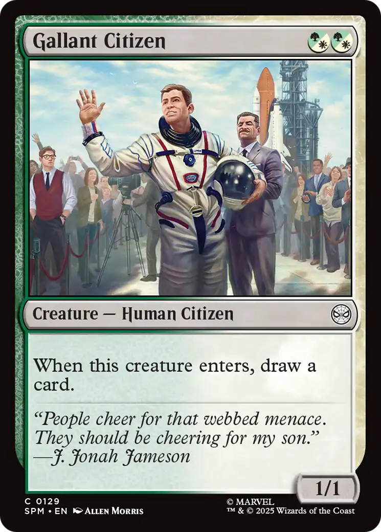 MTG - Gallant Citizen - Marvel's Spider-Man (SPM)