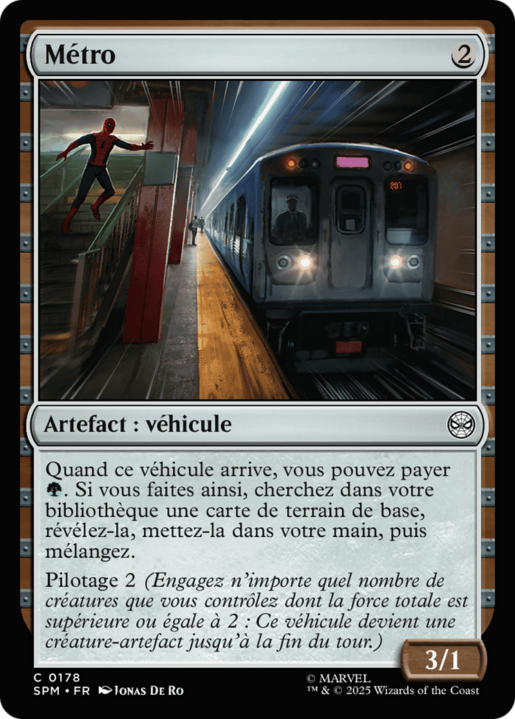 MTG - Subway Train - Marvel's Spider-Man (SPM)