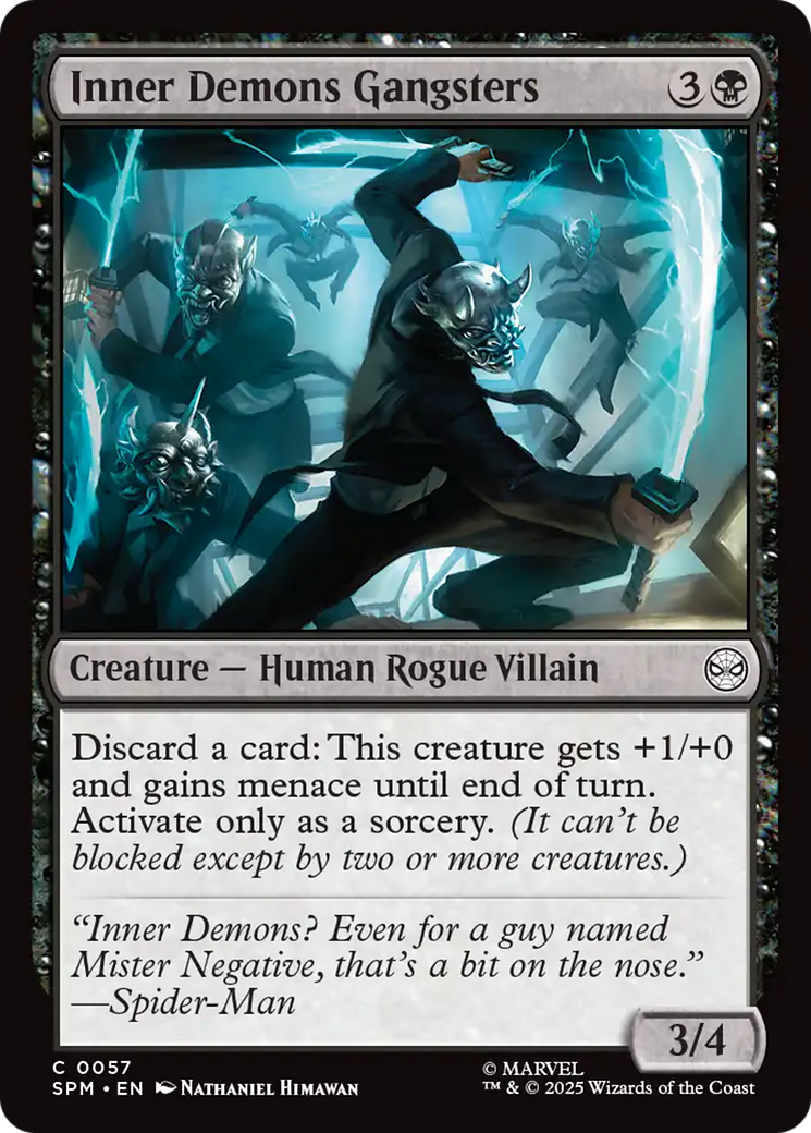 MTG - Inner Demons Gangsters - Marvel's Spider-Man (SPM)
