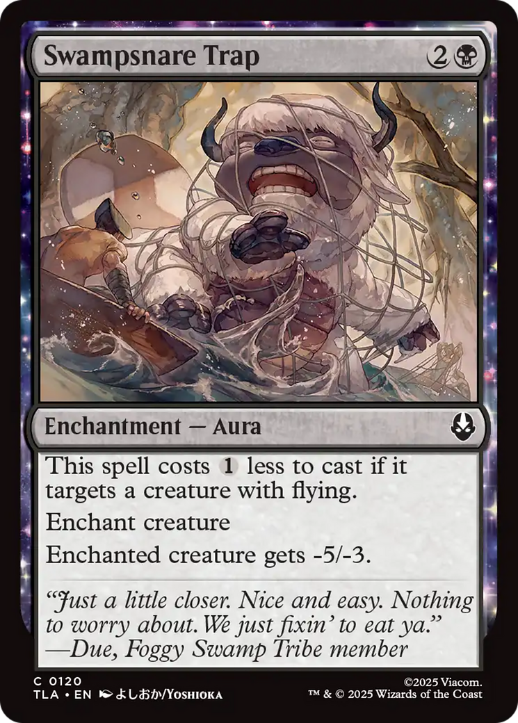 MTG - Swampsnare Trap - Avatar: The Last Airbender (TLA)