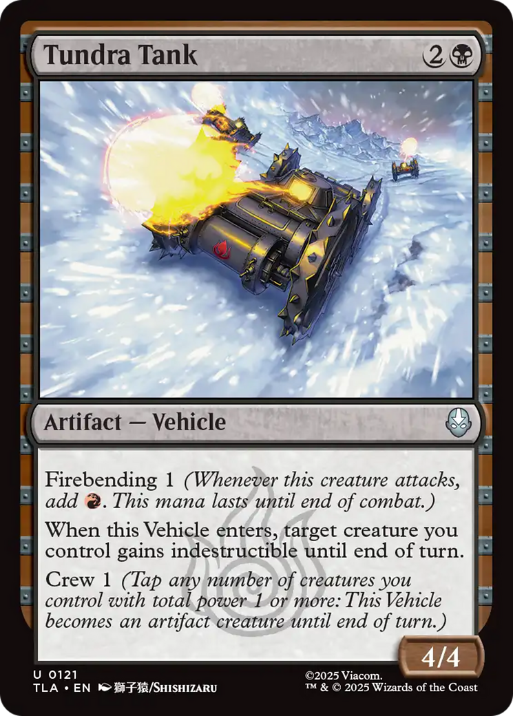 MTG - Tundra Tank - Avatar: The Last Airbender (TLA)