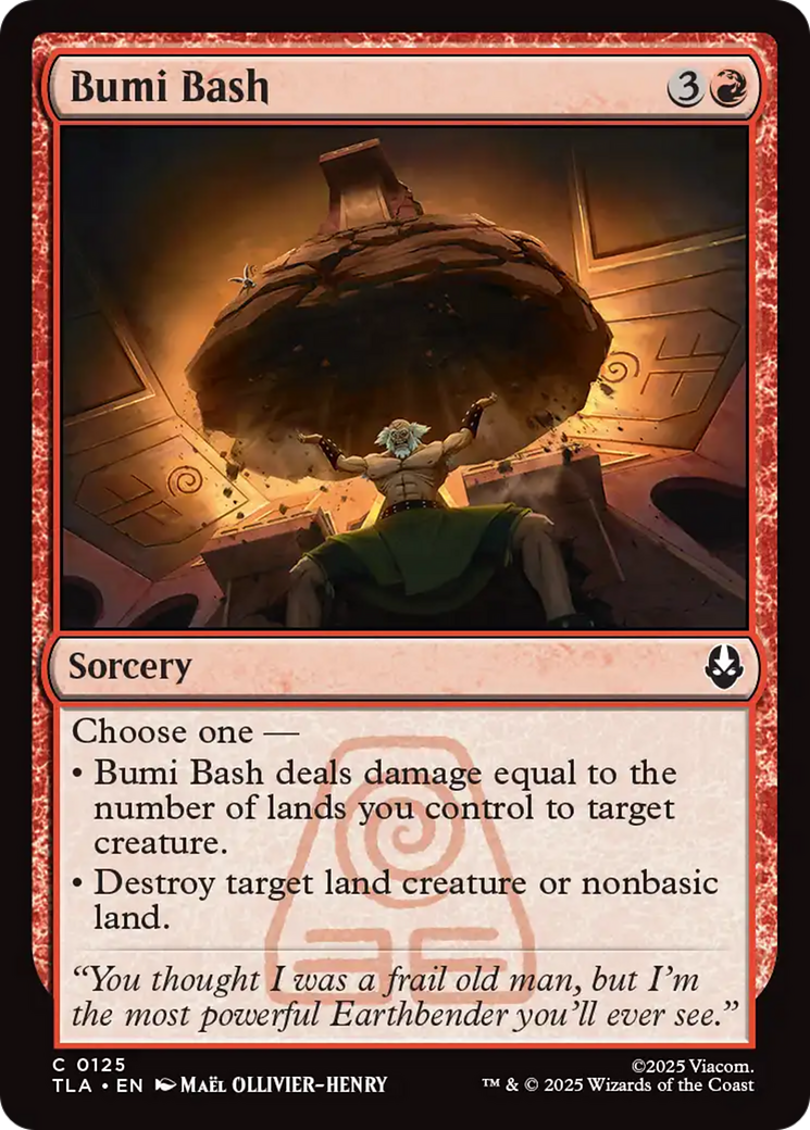 MTG - Bumi Bash - Avatar: The Last Airbender (TLA)