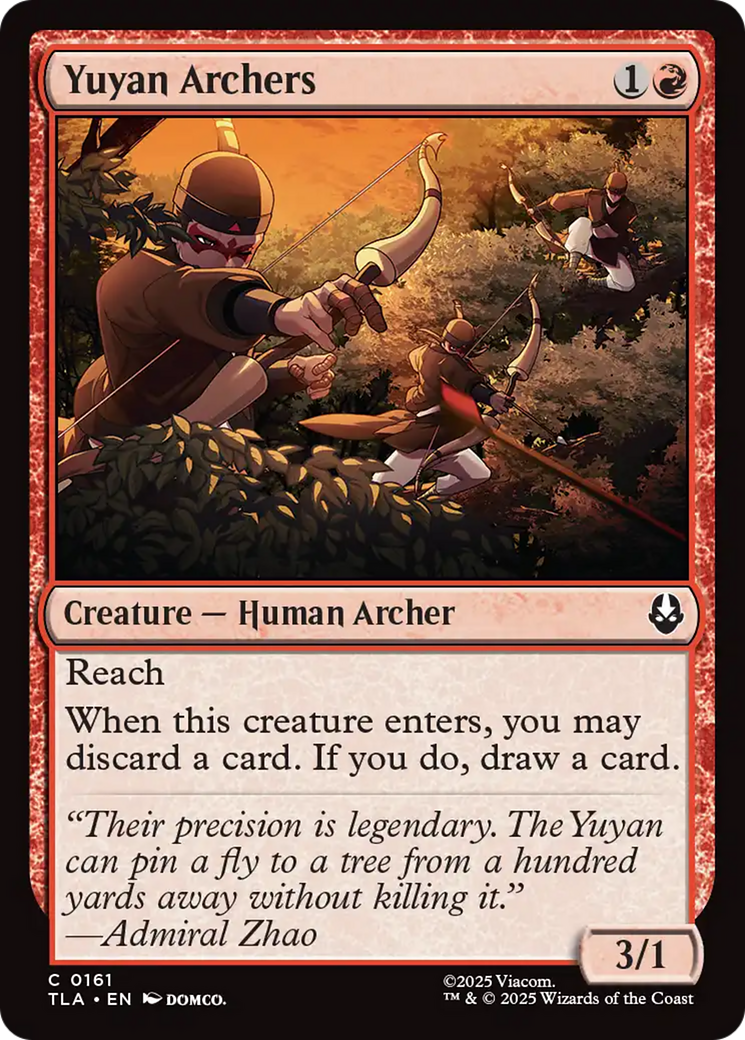 MTG - Yuyan Archers - Avatar: The Last Airbender (TLA)