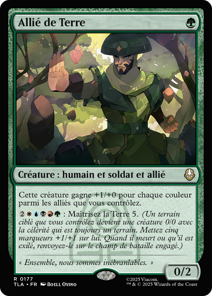 MTG - Earthen Ally - Avatar: The Last Airbender (TLA)