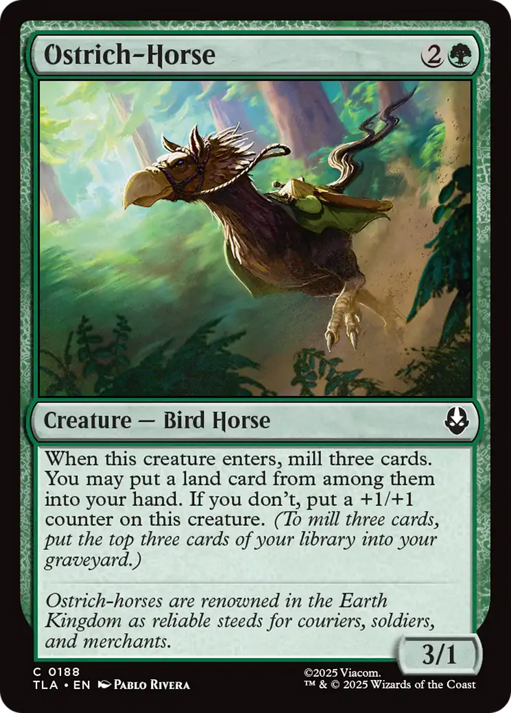 MTG - Ostrich-Horse - Avatar: The Last Airbender (TLA)