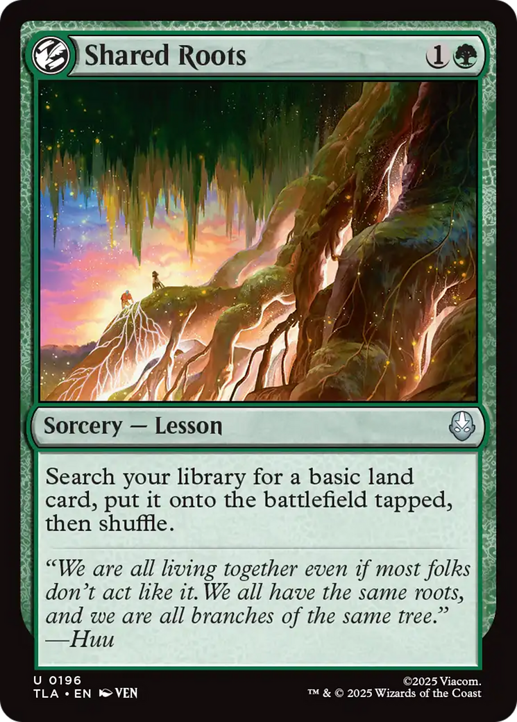 MTG - Shared Roots - Avatar: The Last Airbender (TLA)