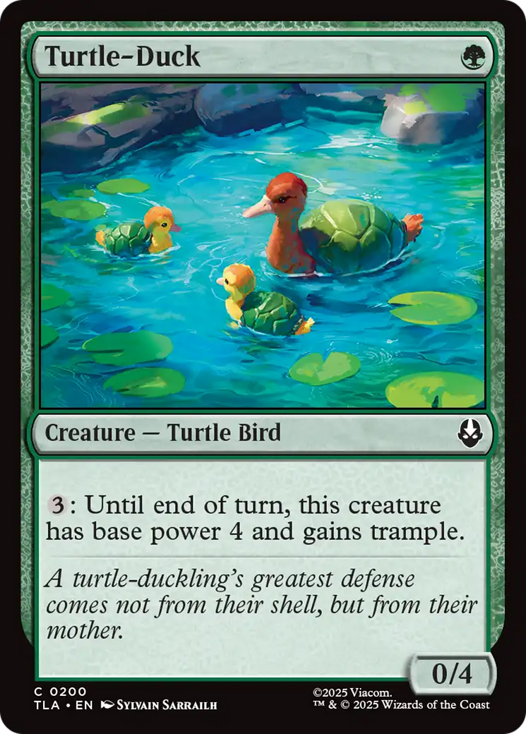 MTG - Turtle-Duck - Avatar: The Last Airbender (TLA)