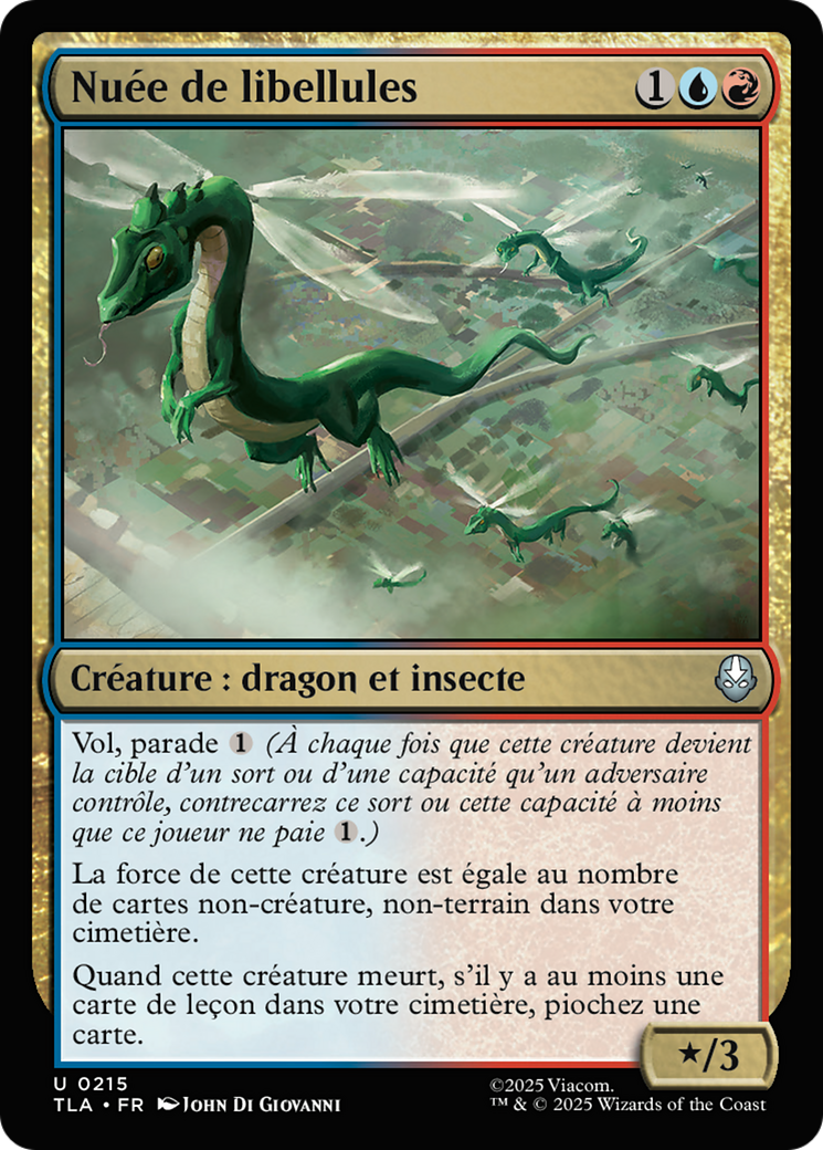 MTG - Dragonfly Swarm - Avatar: The Last Airbender (TLA)