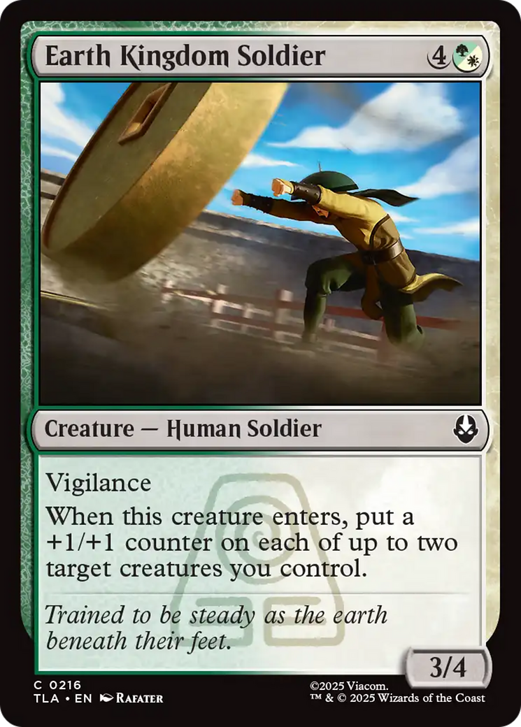 MTG - Earth Kingdom Soldier - Avatar: The Last Airbender (TLA)