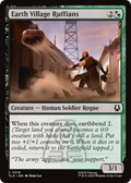 MTG - Earth Village Ruffians - Avatar: The Last Airbender (TLA)