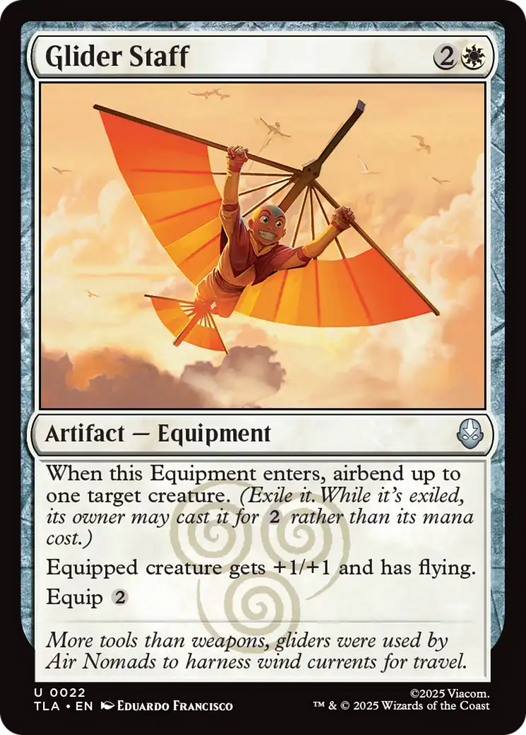 MTG - Glider Staff - Avatar: The Last Airbender (TLA)
