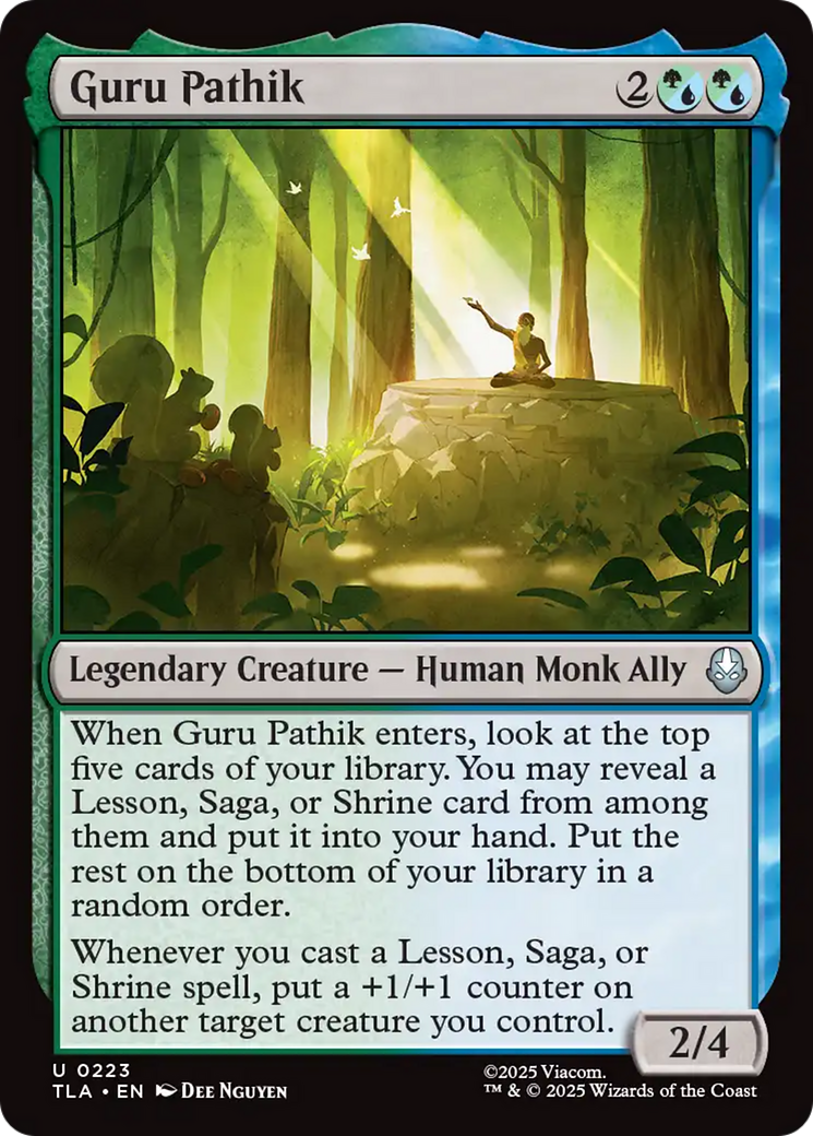 MTG - Guru Pathik - Avatar: The Last Airbender (TLA)