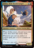 MTG - Sokka, Bold Boomeranger - Avatar: The Last Airbender (TLA)