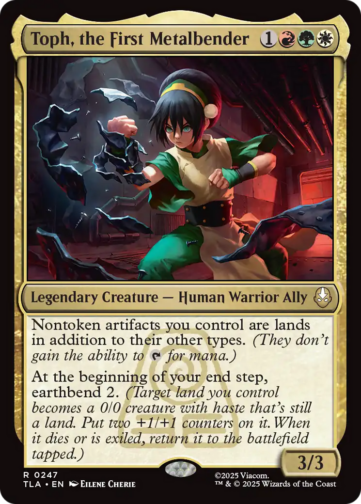 MTG - Toph, the First Metalbender - Avatar: The Last Airbender (TLA)