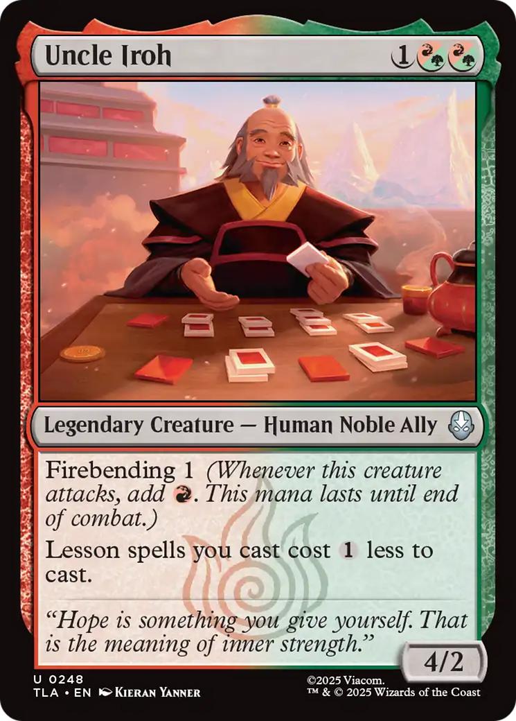 MTG - Uncle Iroh - Avatar: The Last Airbender (TLA)
