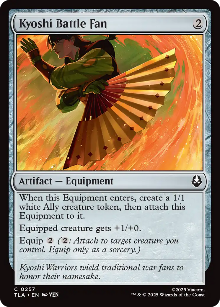 MTG - Kyoshi Battle Fan - Avatar: The Last Airbender (TLA)