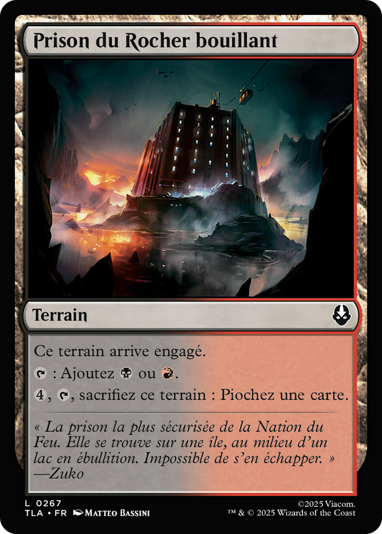 MTG - Boiling Rock Prison - Avatar: The Last Airbender (TLA)