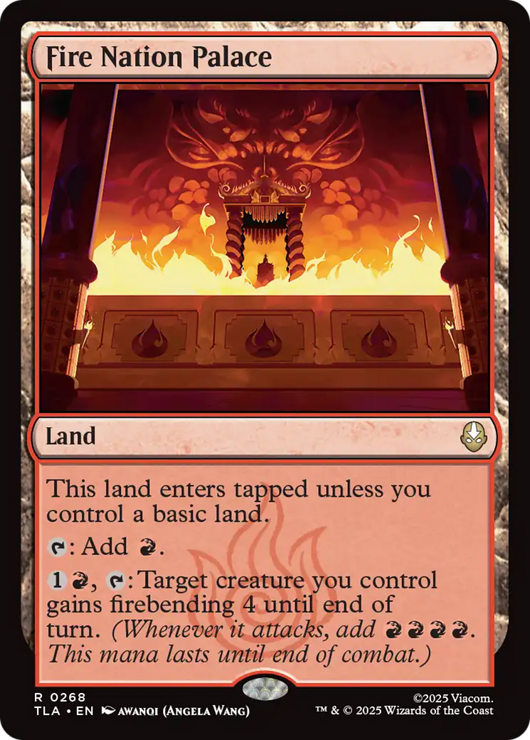 MTG - Fire Nation Palace - Avatar: The Last Airbender (TLA)