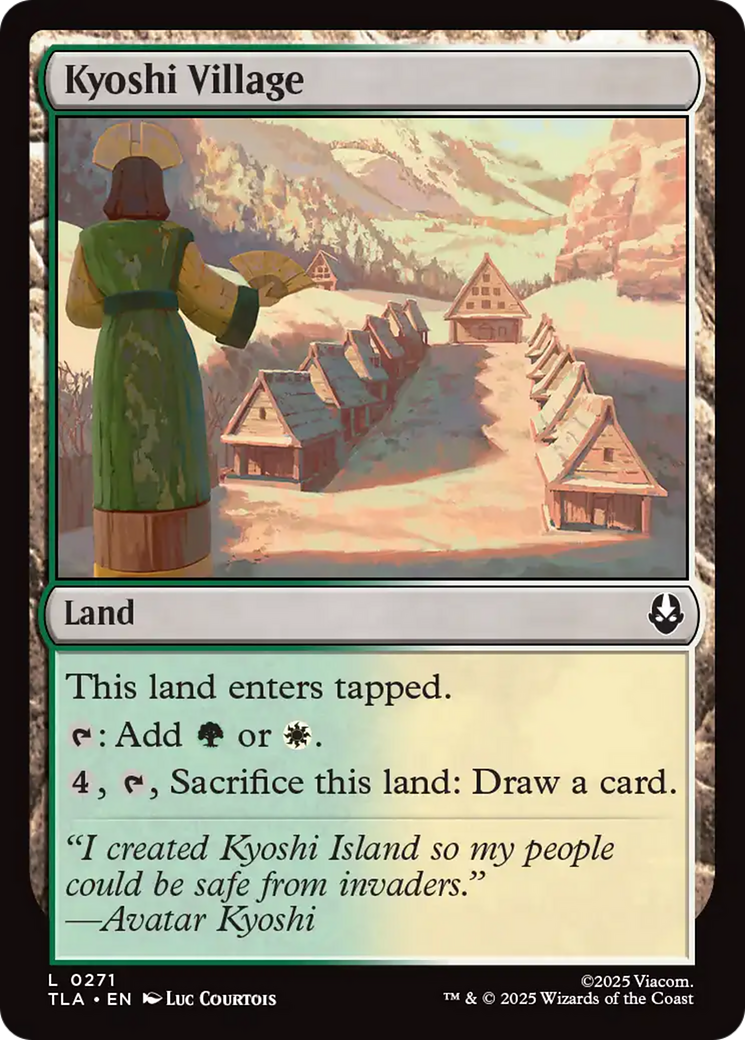 MTG - Kyoshi Village - Avatar: The Last Airbender (TLA)