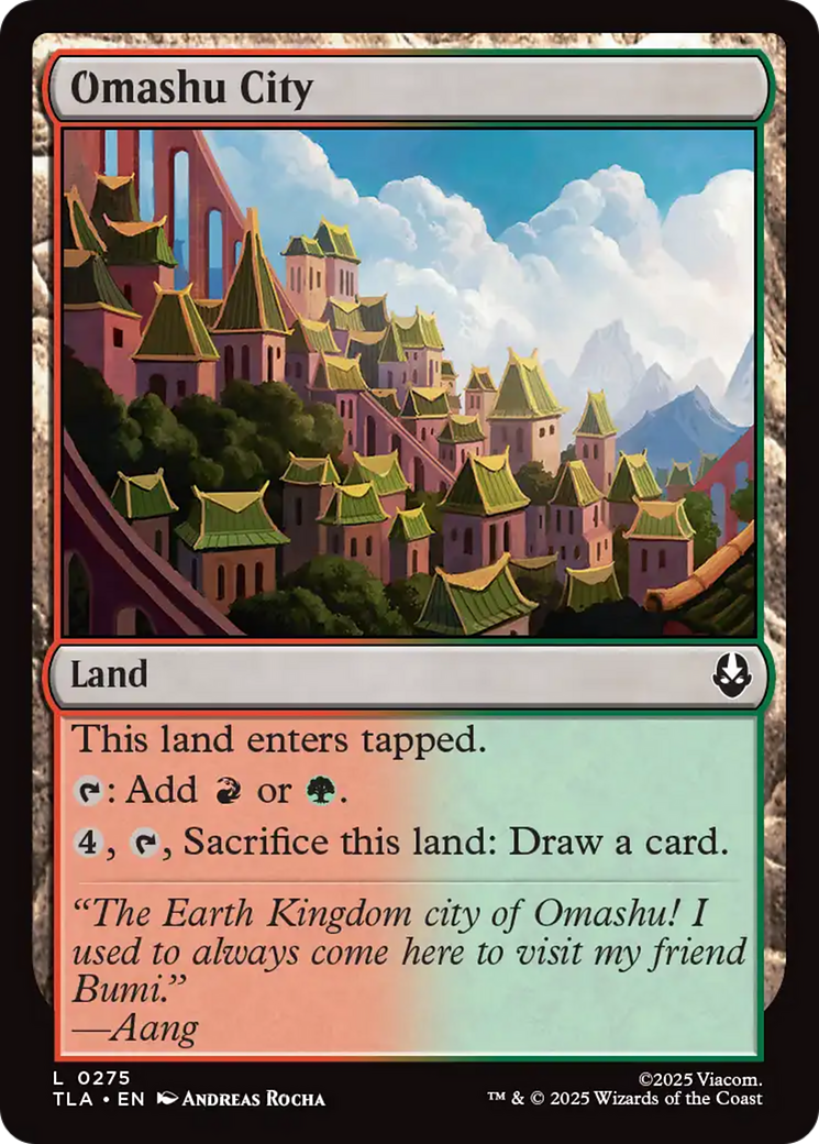 MTG - Omashu City - Avatar: The Last Airbender (TLA)