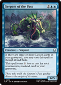 MTG - Serpent of the Pass - Avatar: The Last Airbender (TLA)