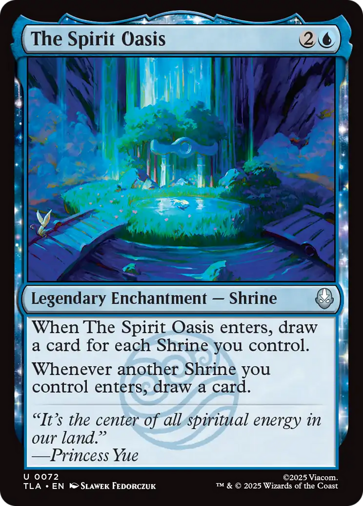 MTG - The Spirit Oasis - Avatar: The Last Airbender (TLA)