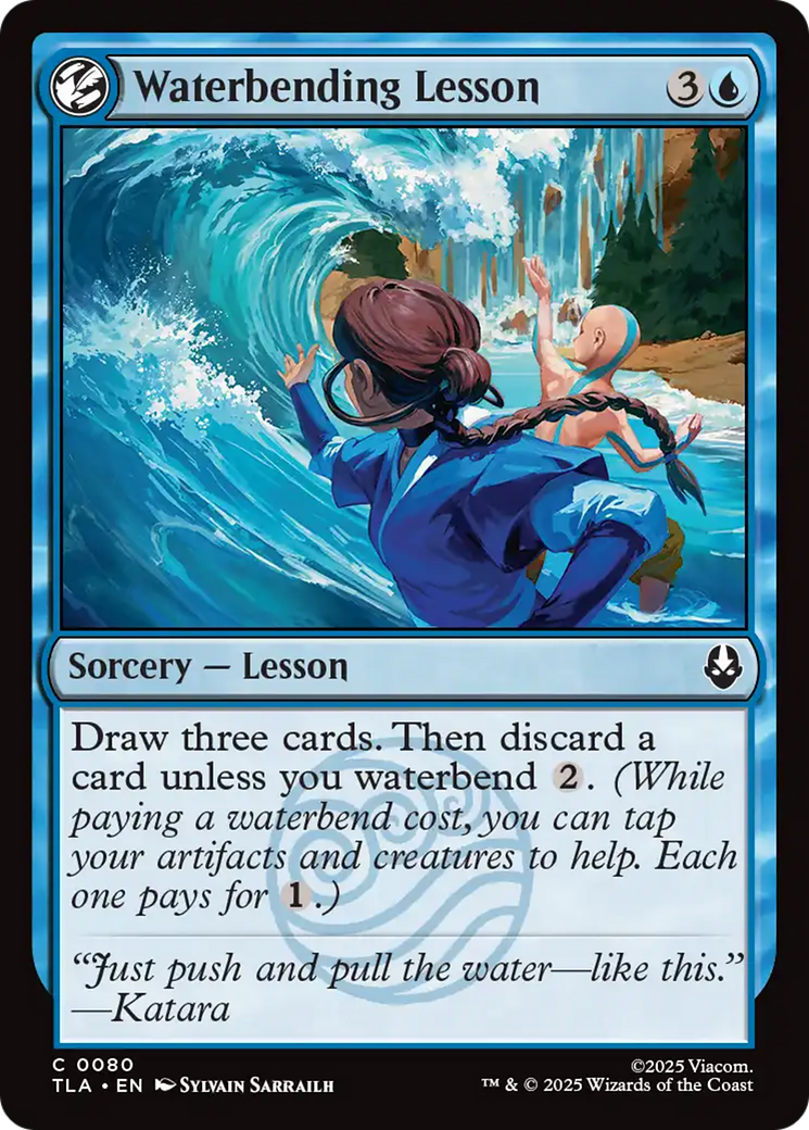 MTG - Waterbending Lesson - Avatar: The Last Airbender (TLA)