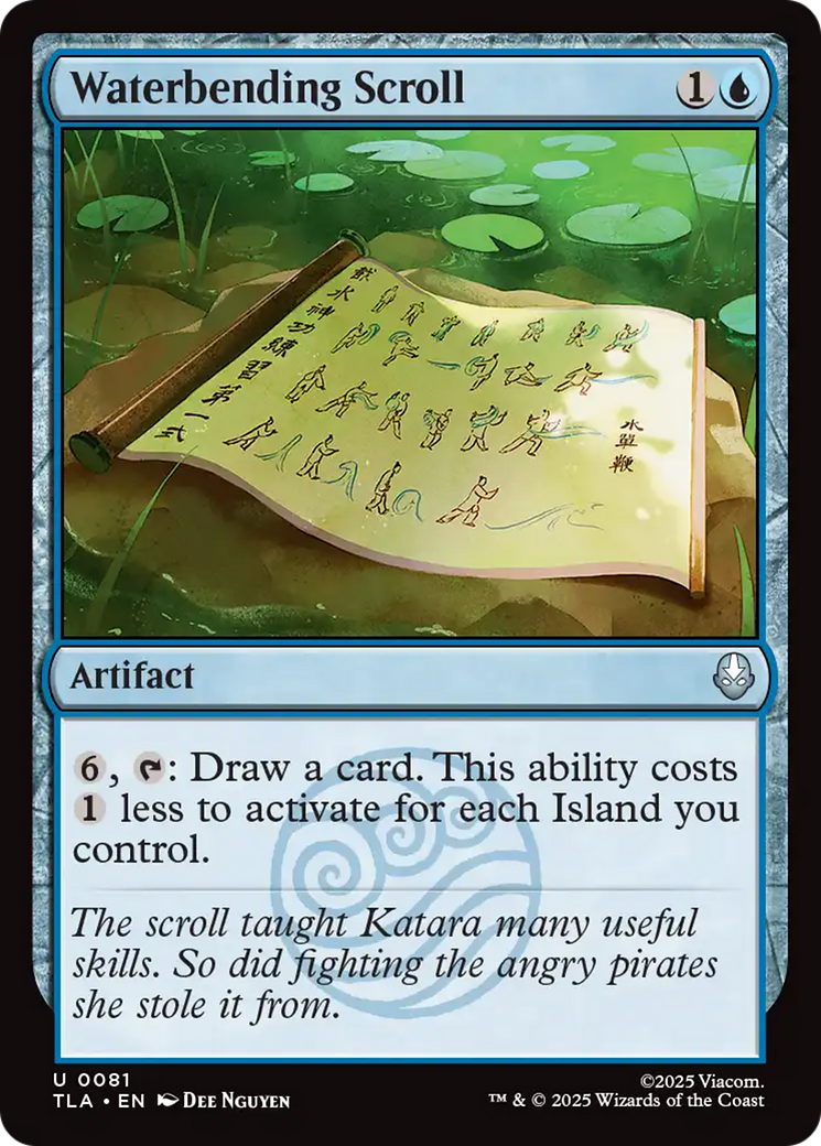 MTG - Waterbending Scroll - Avatar: The Last Airbender (TLA)