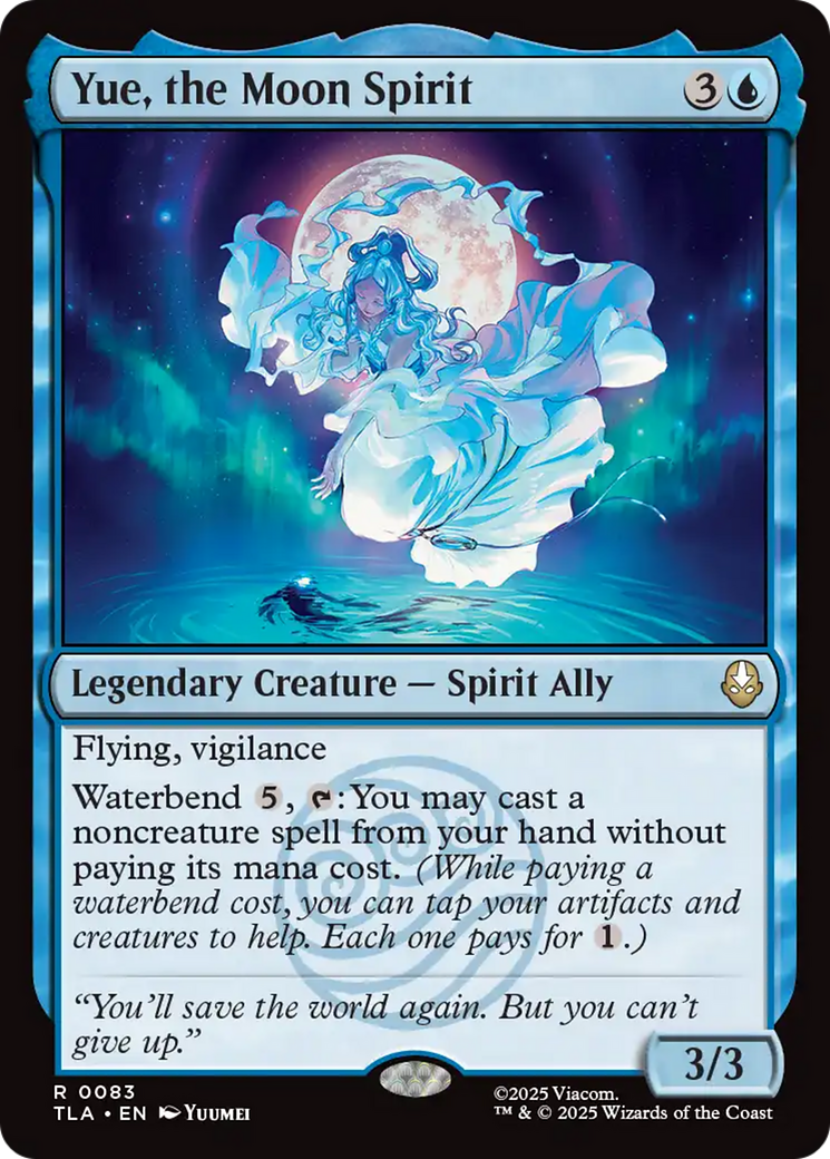 MTG - Yue, the Moon Spirit - Avatar: The Last Airbender (TLA)