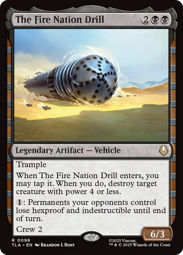 MTG - The Fire Nation Drill - Avatar: The Last Airbender (TLA)