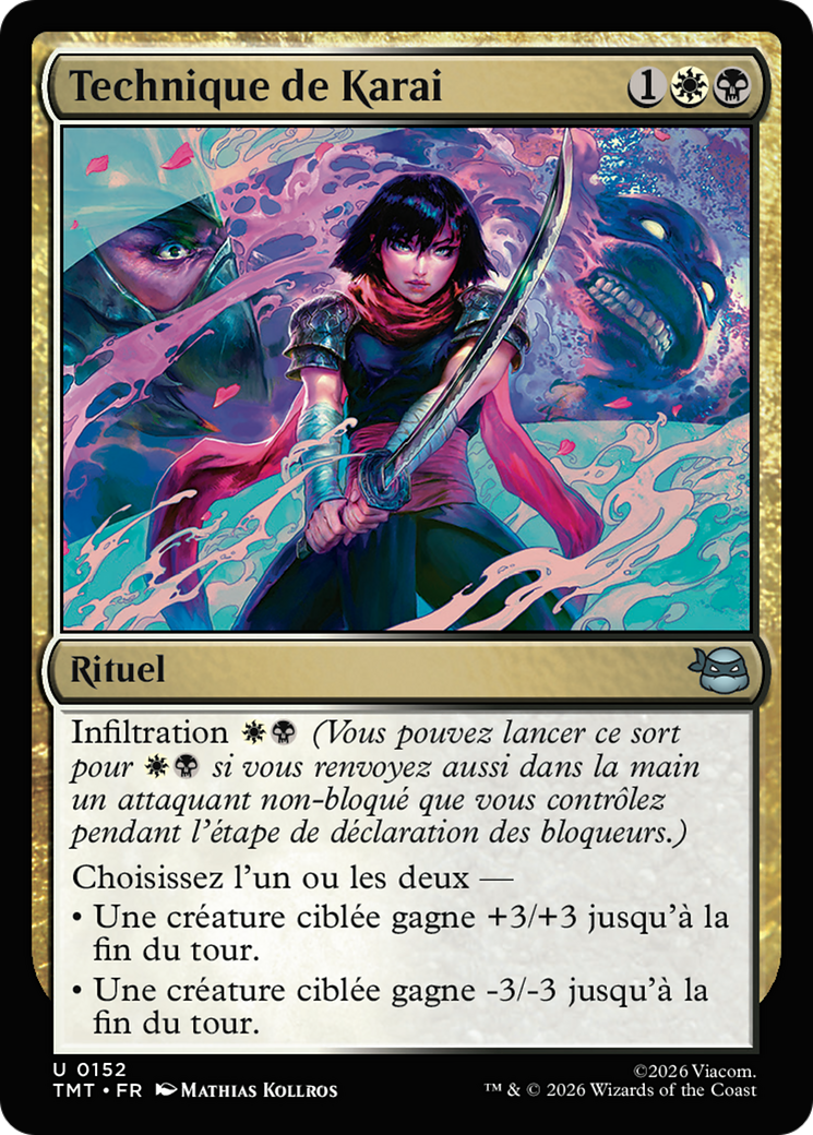 MTG - Karai's Technique - Teenage Mutant Ninja Turtles (TMT)