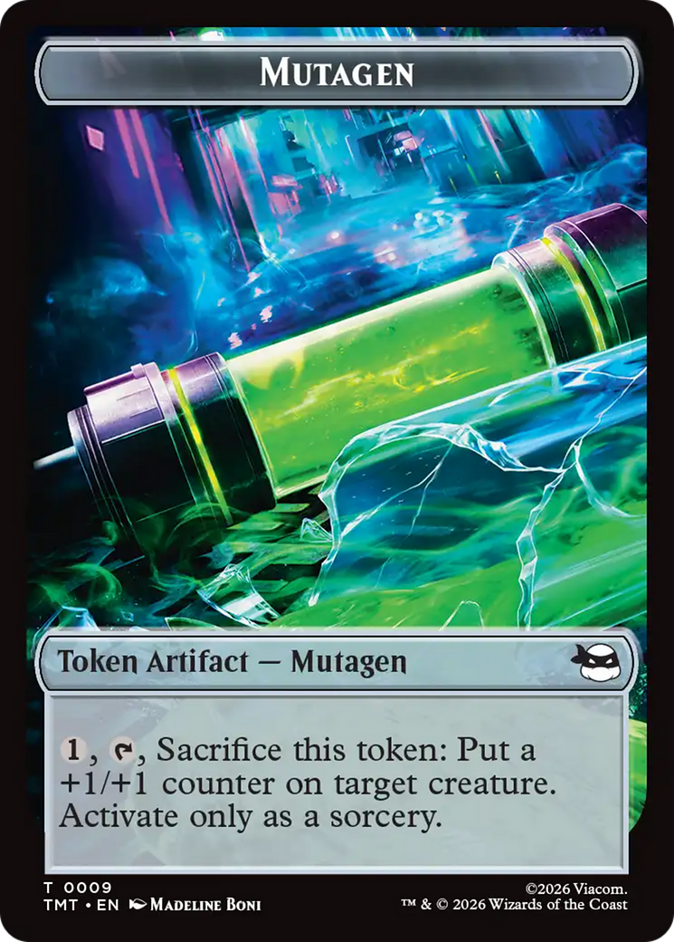 MTG - Mutagen / Mutant - Teenage Mutant Ninja Turtles Tokens (ttmt)