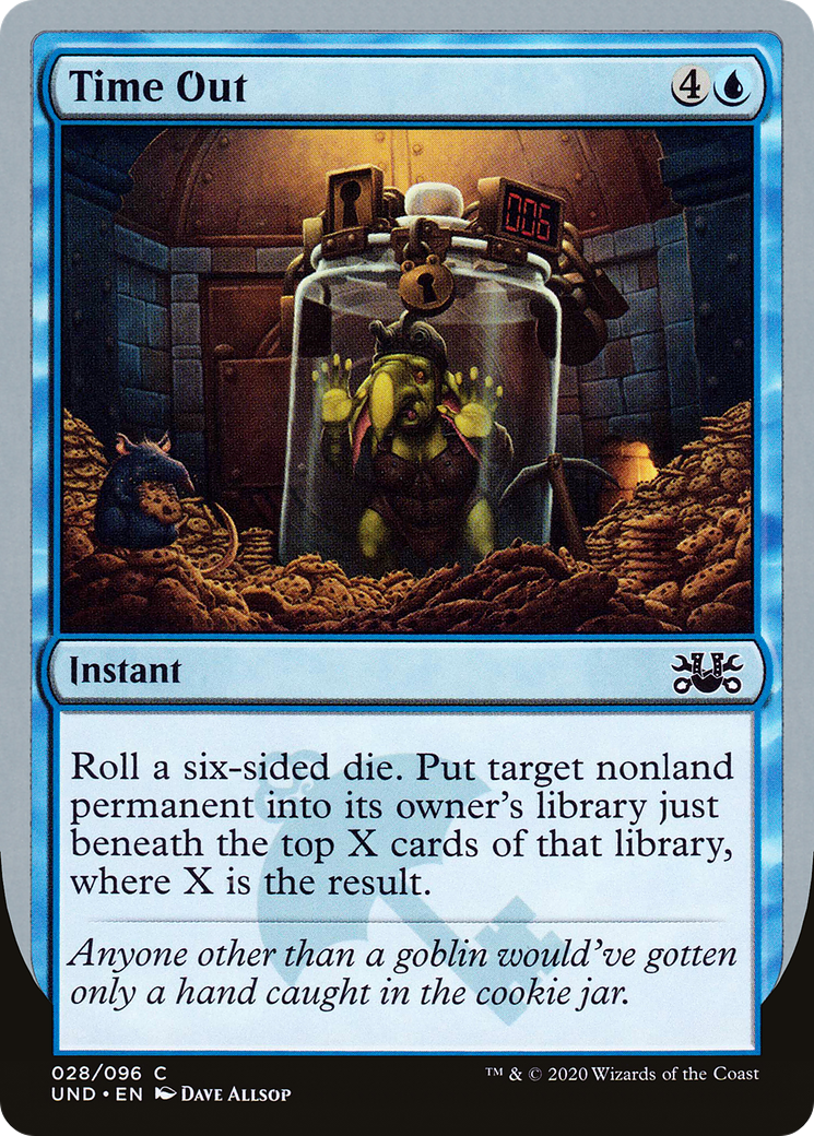 MTG - Time Out - Unsanctioned (und)